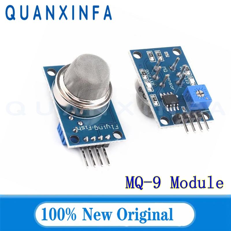 2 STUKS MQ-2 MQ-3 MQ-4 MQ-5 MQ-6 MQ-7 MQ-8 MQ-9 MQ-135 Sensor Module Detecteert Rook methaan vloeibaar gas sensor module Arduino DIY