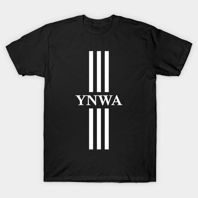Men Black Print T-shirt Ynwa No-Cut Transfer Paper Print Cotton Tshirt 2XL чёрный