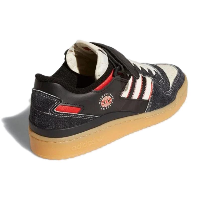 Adidas Originals Forum Low Midwest Kids Black Gum Sneakers GW0035
