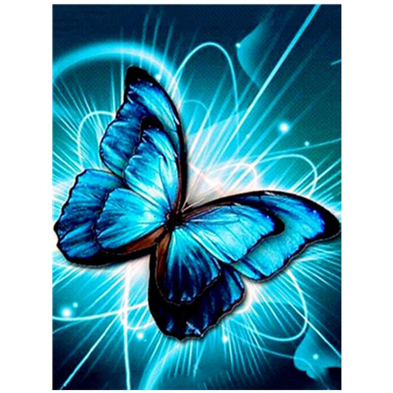 Volle 30X40CM 5D Diy Diamant malerei Farbe schmetterling Stickerei Kreuz Stich Home Decor Handmade