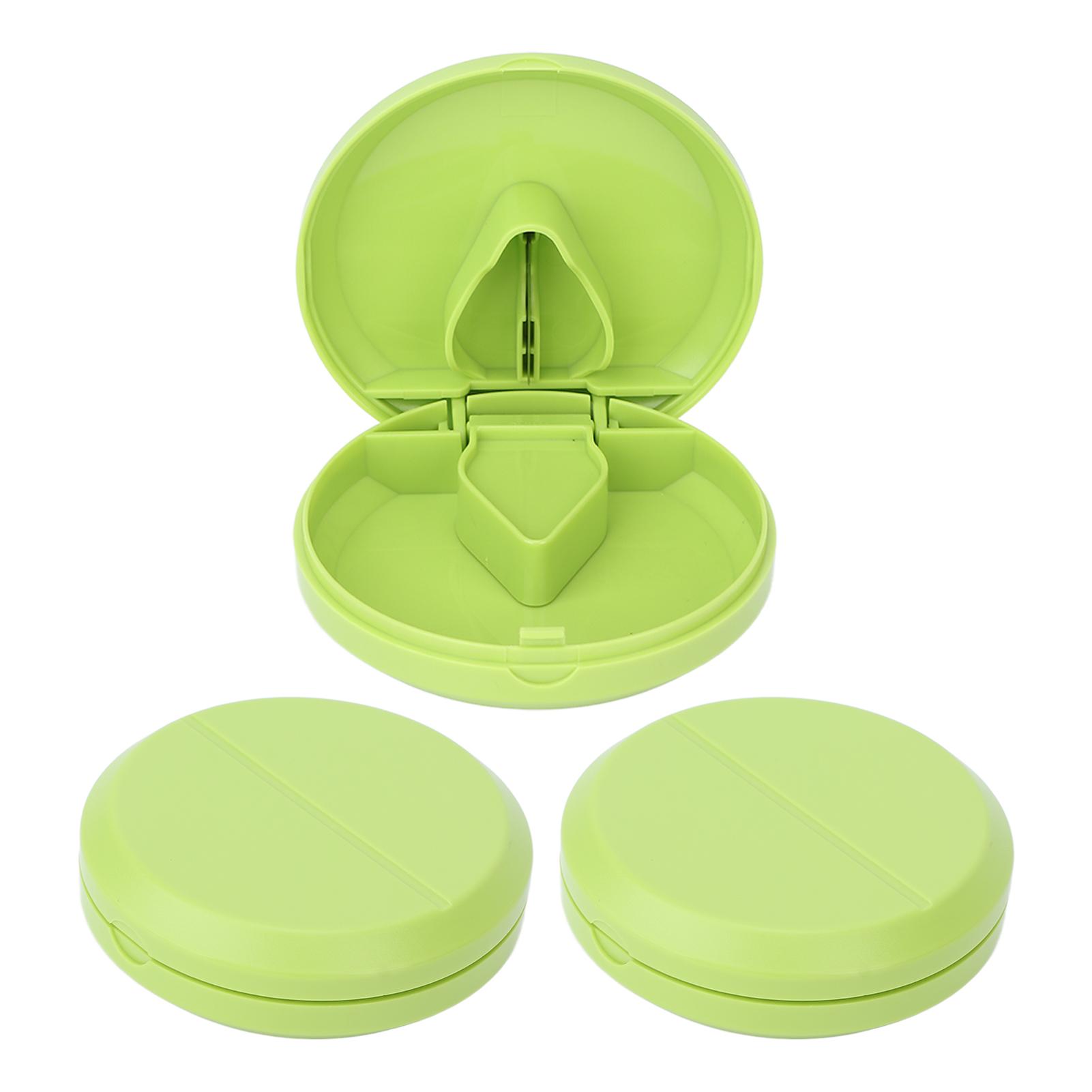 

3 шт. Резак для таблеток с двойными заточенными лезвиями, небольшой портативный разделительный инструмент для разных