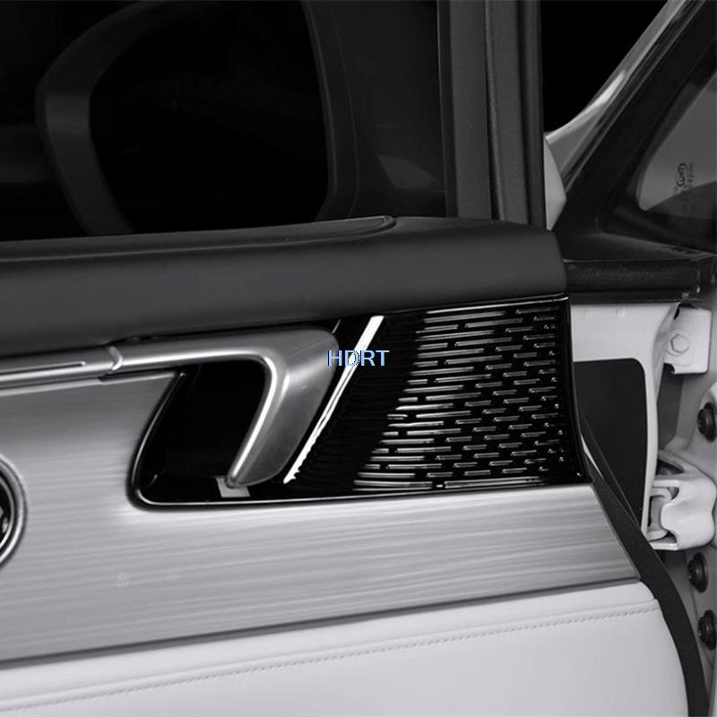 Car Styling Black Interior Sticker Gear Shift Window Control Panel Air Vent Outlet Cover For Buick GL8 Avenir Luxury PHEV 2024 +