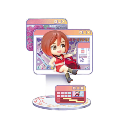 Re-ment [Hatsune Miku Series] WINDOW FIGURE Collection, Approximately H115 X W70 X D60mm, Made of PVC