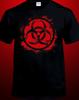 Biohazard Distressed Design T-shirt