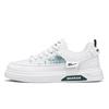 Trendy Graffiti Fashion Simple Daily Commuting Lightweight Breathable Non-Slip Low-Top Skate Shoes Men Sneaker White Green WXP(WZ)-223404
