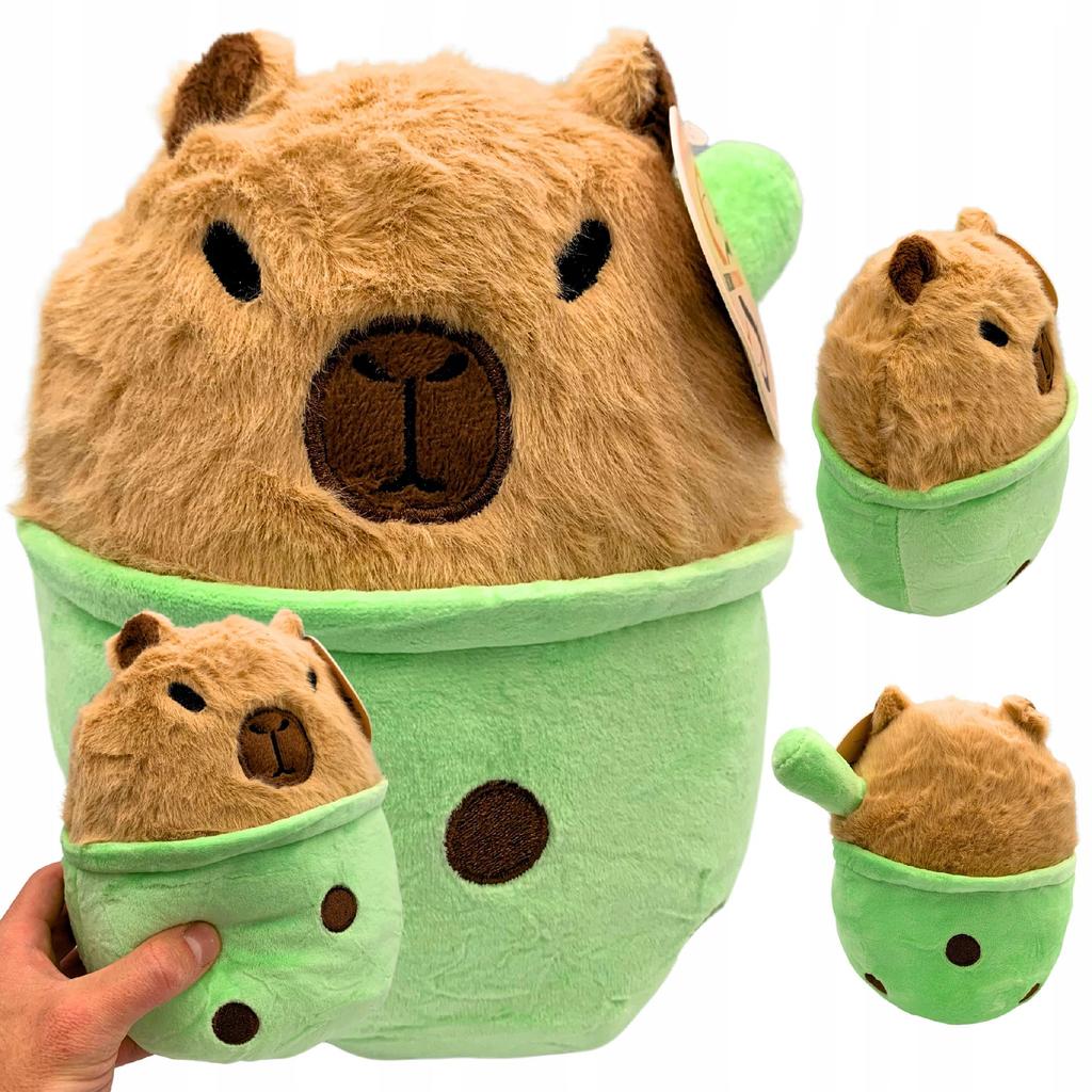 Capybara Shake Pudding Squish Plush Toy 20Cm