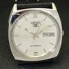 SEIKO 5 AUTOMATIC 6309A VINTAGE JAPAN MENS SILVER COLOR DIAL WATCH a701581-5 R206b-a701581
