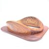 45.72 Cm Diving Helmet Stand Brown Finish Wood Gift, Maritime Home Decor Best Gift for Christmas