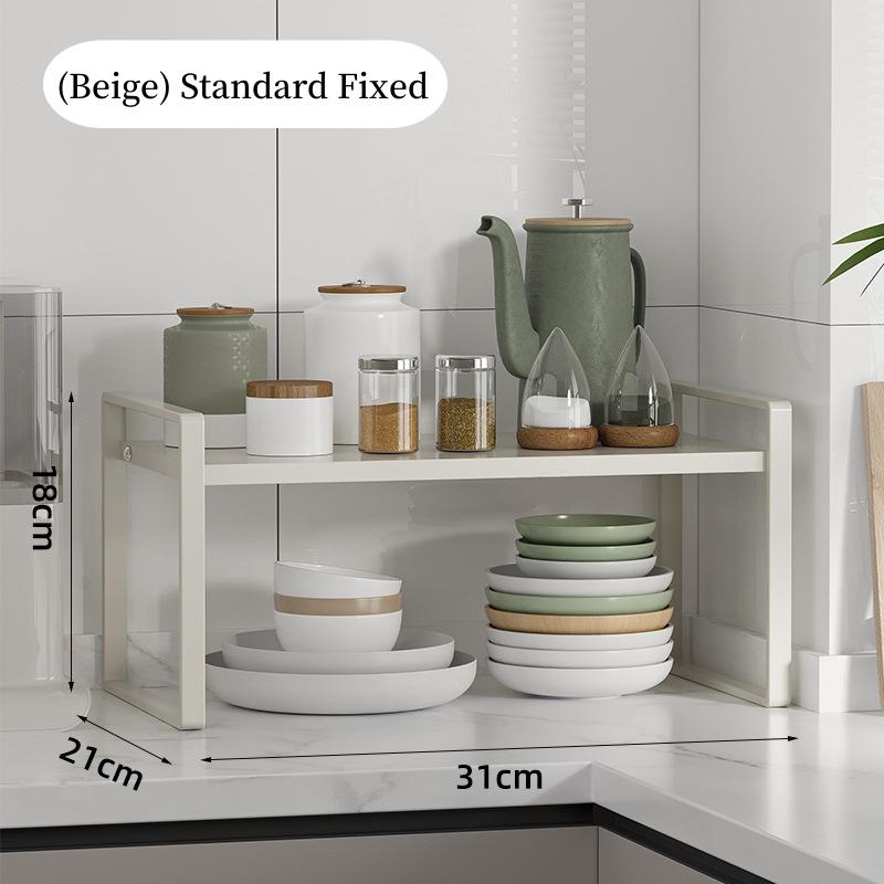 

Выдвижная полка для гардероба, туалетный столик для ванной, органайзер для шкафа, кухонная полка для посуды, микроволновых печей, регулируемый настольный держатель для хранения