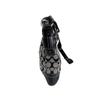 COACH Signature Diagonally hung Shoulder Bag leather black Women K05M-3574 Used