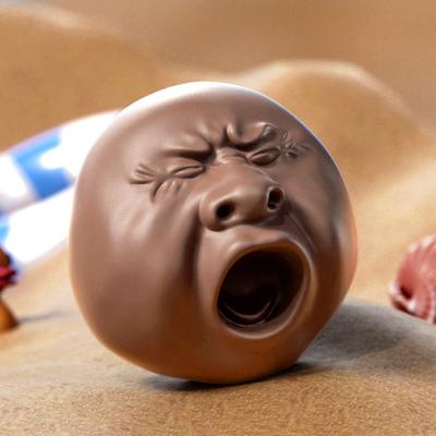 Ugly Water Play Toy Mini Funny Tricks Yawning Tea Pet Interactive Water Play Toys Easy Fun Spraying Game