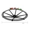 Christmas Train Set with Rail Car Railway Battery Operated