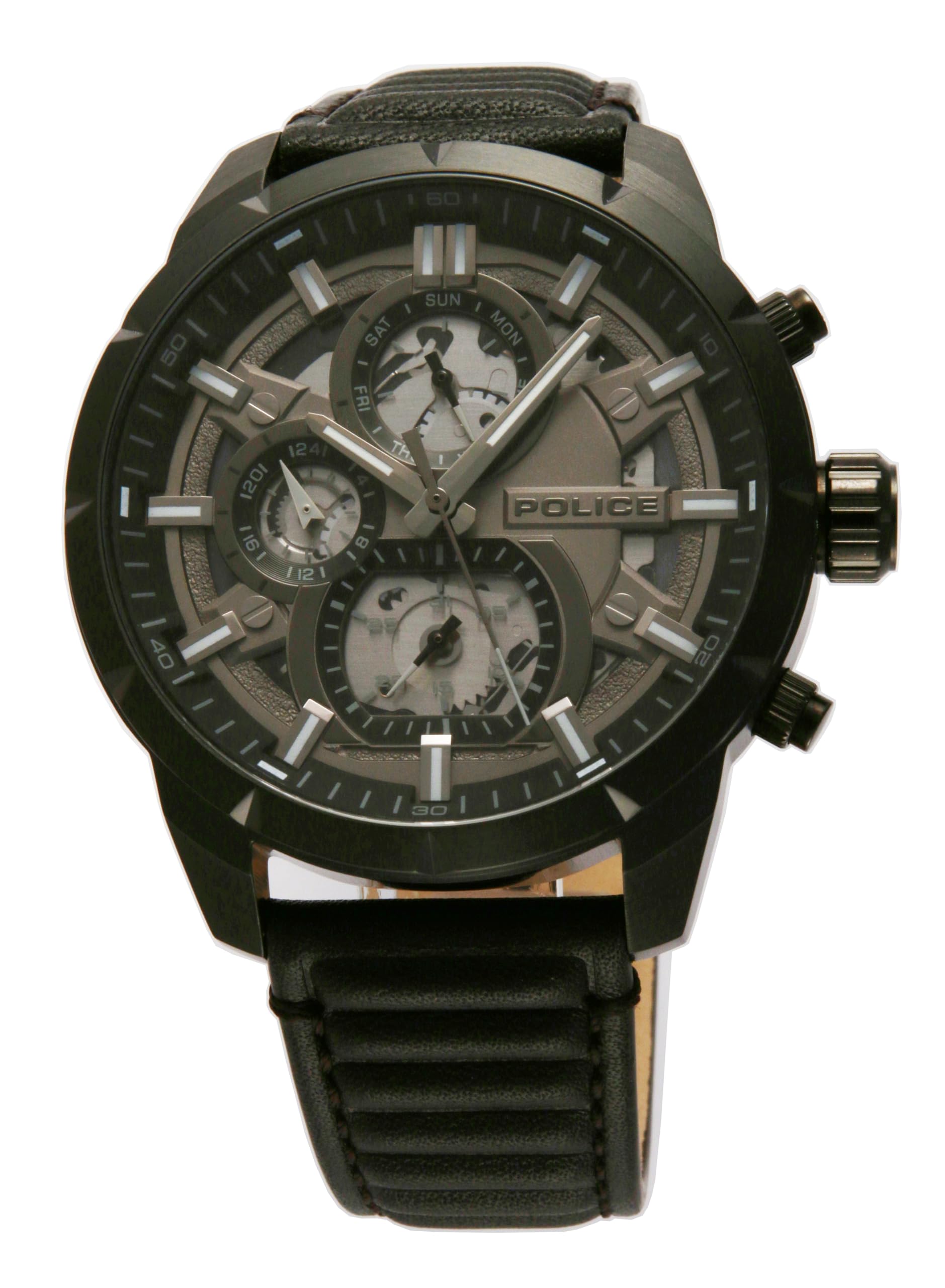 

POLICE NEIST Quartz Black JF0021803 Men s Watch, Case/Strap, чорний