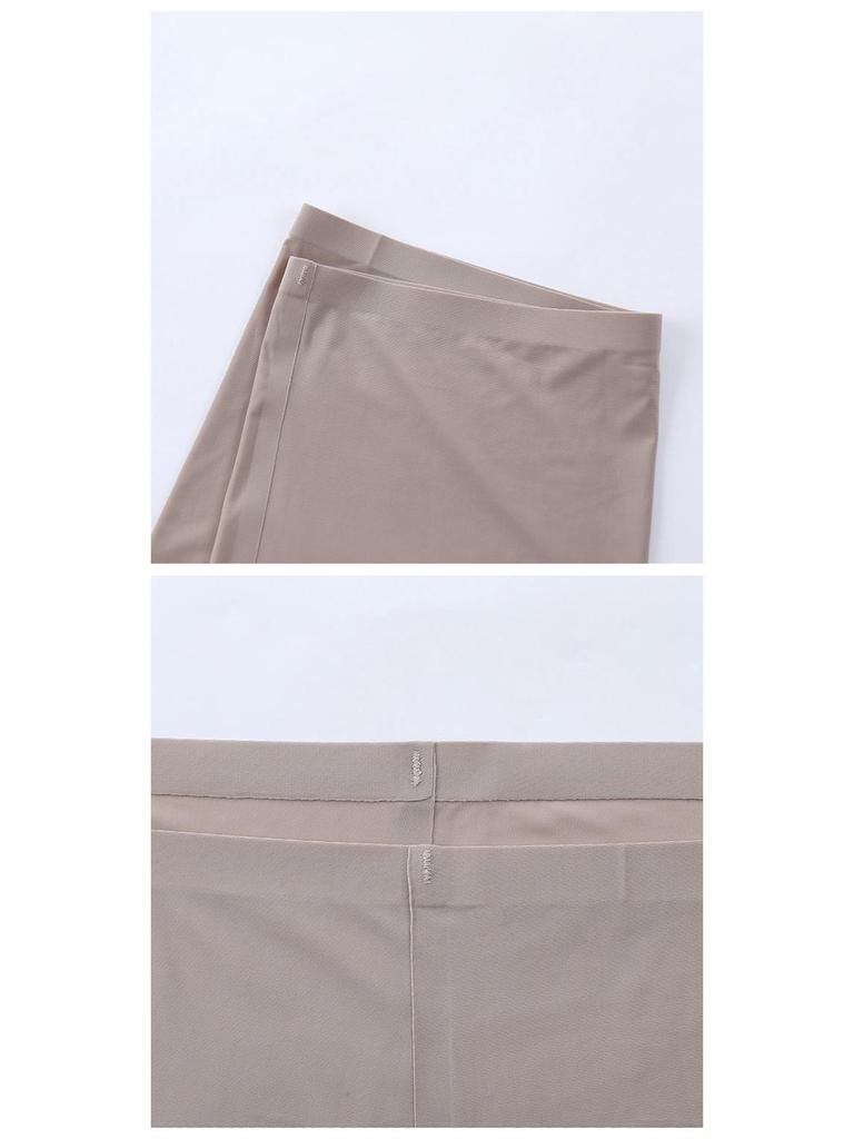 Women's Summer Ice Silk Anti-Exposure Seamless Boxer Briefs