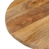 Vidaxl Blat Stołu, 110X40X2,5 Cm, Owalny, Lite Drewno Mango
