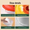 Miaoqiao Disposable Round Takeaway Meal Boxes with Anti-Theft Lock