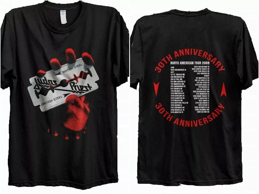 JUDAS PRIEST BRITISH STEEL 30TH ANNIVERSARY TOUR TSHIRT Unisex T-Shirt S
