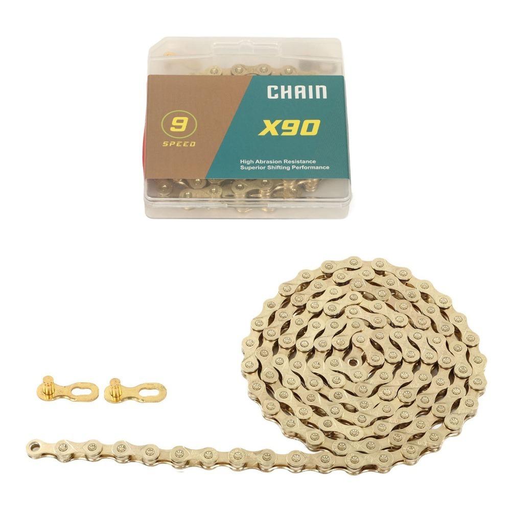 9 Speed Mountain Bike Chain 116 Links Replacement Chain Durable Road Bike Chain  Bike Maintenance 9 Speed