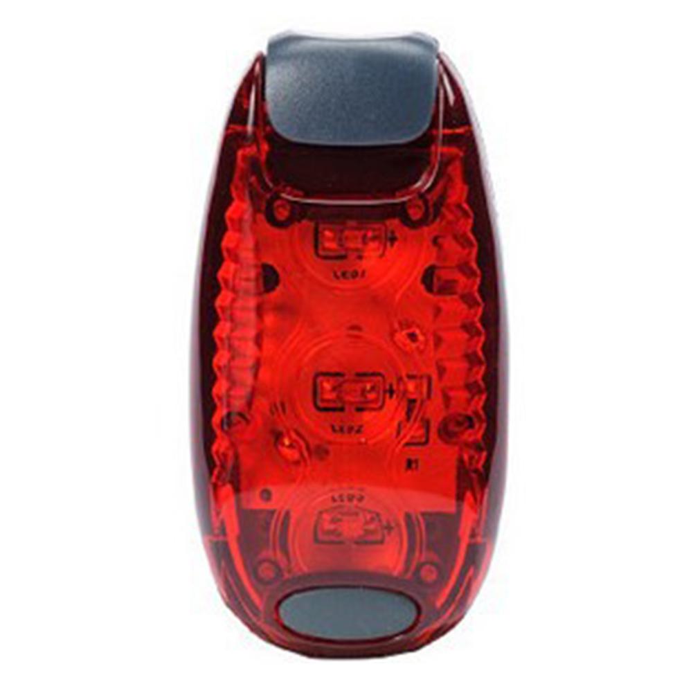 Многофункциональный световой сигнал предупреждения для безопасности в ночное время, светодиодный фонарь на руку для бега, задний фонарь для велосипедного шлема red #1