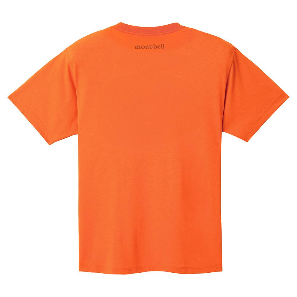 MONTBELL WIC Quick Dry Casual Outdoor Travel Breathable Short Sleeve T-Shirt Unisex