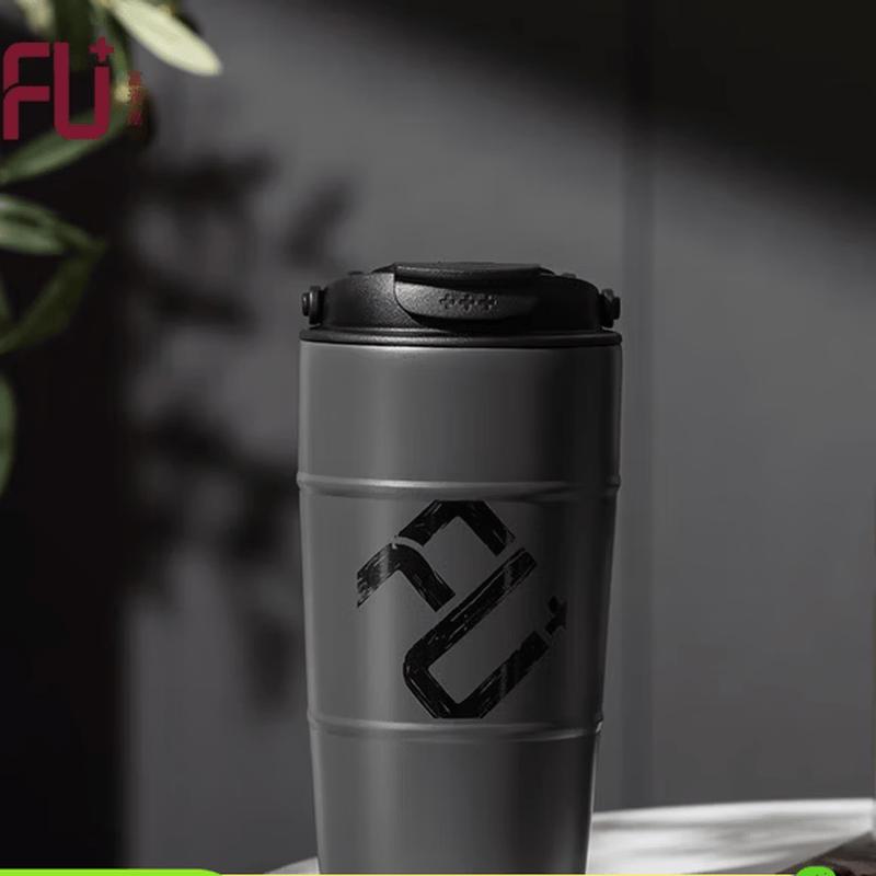 

FUGUANG FU+ 316 Stainless Steel Insulated Coffee Cup with Portable Handle