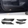 For Nissan Altima 2013~2018 Carbon Fiber Inner Door Anti~Kick Panel Cover Trim