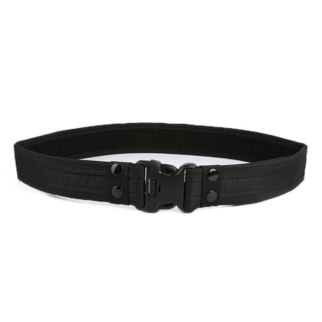 Outdoor Belt for Men – Camouflage Nylon Wide Waist Belt, Heavy Duty Oxford Cloth Work Belt, Mountaineering and Hiking Adjustable Belt