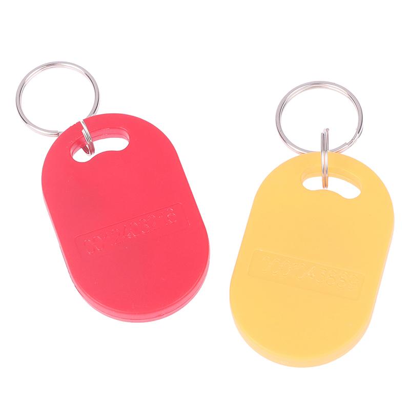 Ic+Id Overskrivbare sammensatte nøkkelbrikker Keyfob Rfid T5577 Utskiftbar Skrivbar