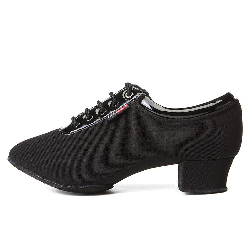 Fashion Women Latin Dance Shoes Teacher Shoes Middle Heel Jazz Square Dance Shoes Latin Dance