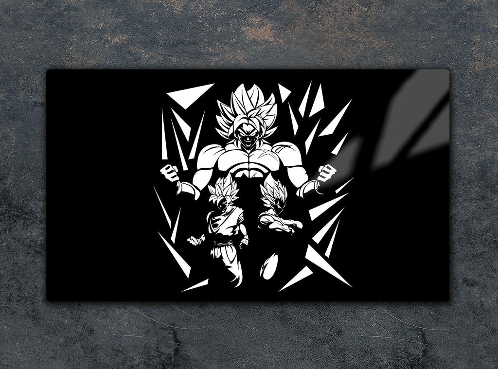 SZKLANA DESKA DO KROJENIA 52x30 ANIME