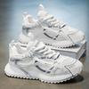 Fashion Men's Casual Sport Shoes Comfortable Mesh Breathable Fashion Sneakers 2025 Autumn New Thick Bottom Fashion Vulcanized Shoes