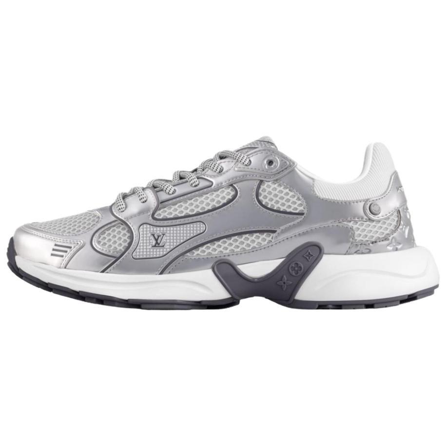 Louis Vuitton Olympia Low Top Casual Shoes Women's Silver 1AHOHT