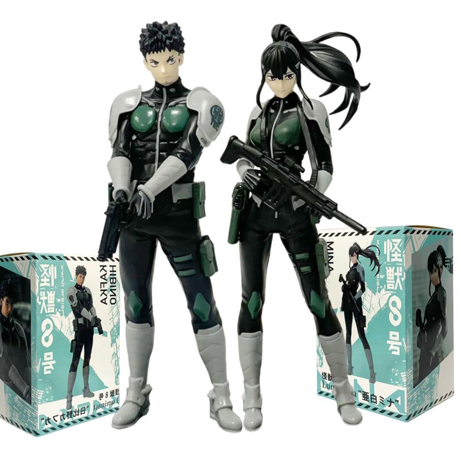 Anime FuRyu Noodle Stopper Reno Ichikawa Kikoru Shinomiya Soshiro Hoshina (Kaiju No. 8) Action Figure Collectible Model Toy Gift