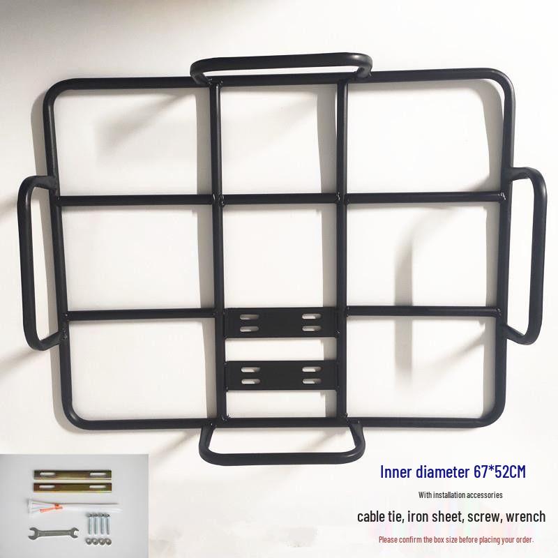 Electric Motorcycle Rear Rack for Food Delivery - Insulated Box Bracket
