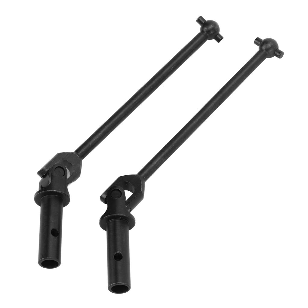 2Pcs 85712 Universal Drive Shaft Steel Black Steel Driveshaft for HSP 94885 RC Car 1 8