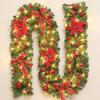 2.7m Dense Simulated Christmas Vine for Window Decoration