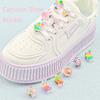 1 Stück Bling Glitzer Prinzessin Eis Regenbogen Schuhschnalle Schnürsenkel Dekoclip Kinder Abnehmbare Schuhanhänger Dekorationen