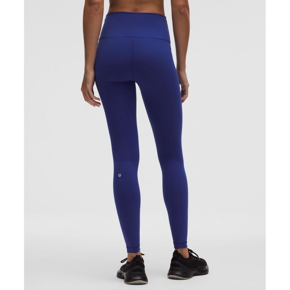 Lululemon Wunder Train High Rise Tight 28  Deep Sea Blue