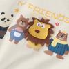 Kids Summer Clothes Baby Boys Girls Cute Cartoon 3D Lion Little Bear Doll T-shirt Kawaii Cotton Boys Clothes Top Casual