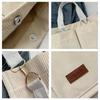 Korean Style Corduroy Tote Bag Simple Cloth Handbag Cute Canvas Shoulder Bag  Women