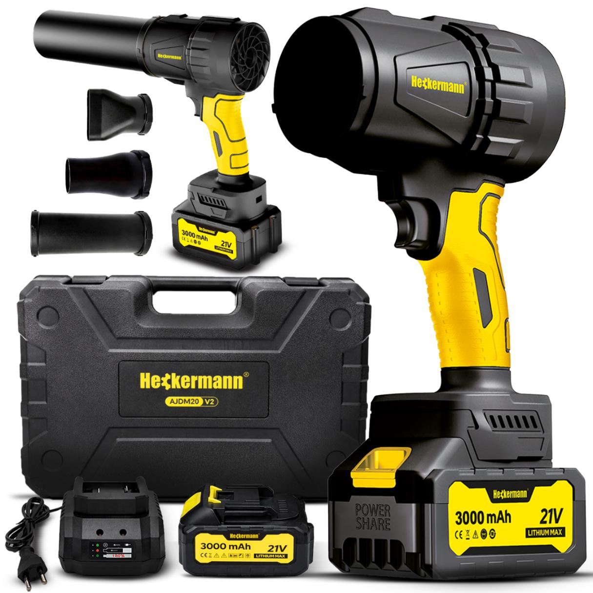 Heckermann Basic AJDM20v2 Mini bezvadu pūtējs