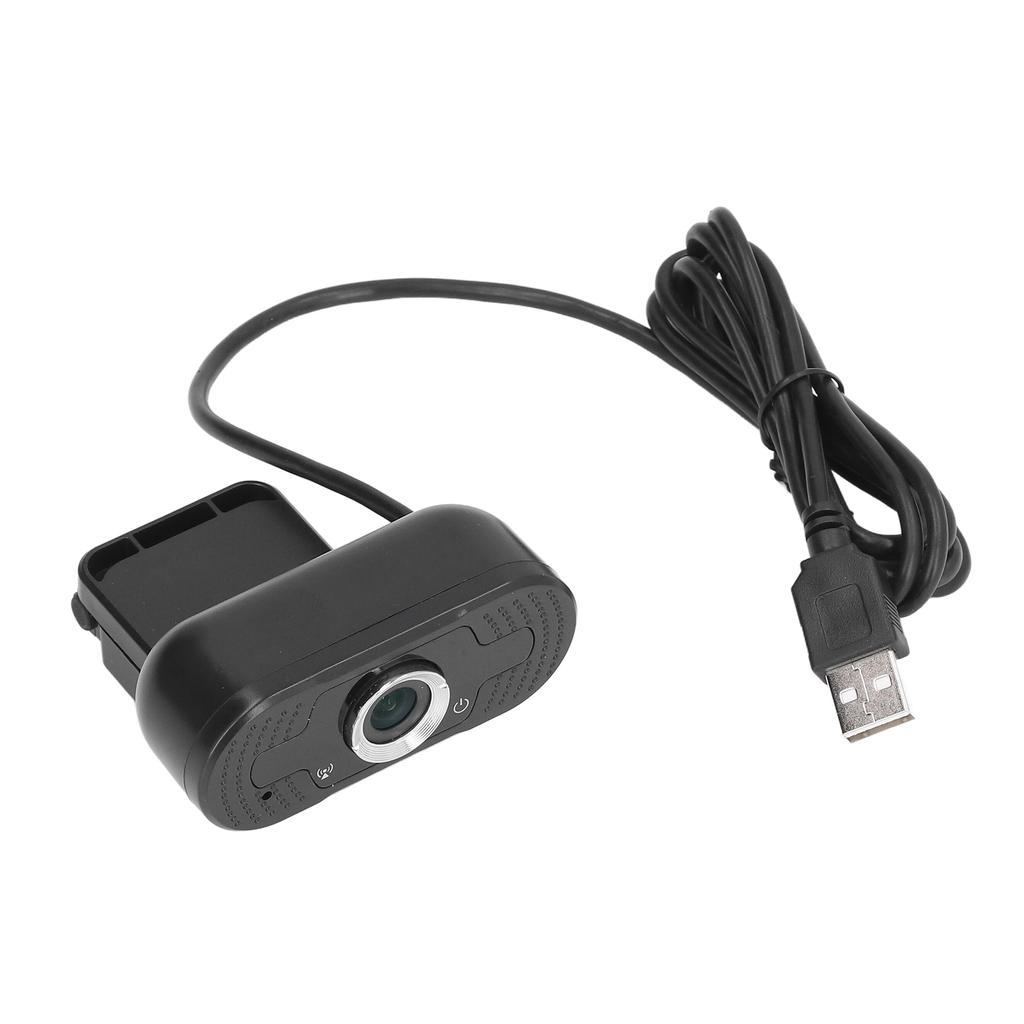 Computer Webcam Full HD 1080P Stereo PC Camera with Microphone for Webinars and Video Conferences