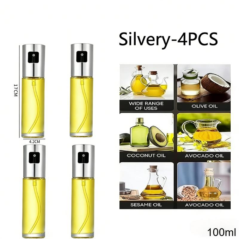 Glass Oil Sprayer for Cooking Olive Spray Mister for Salad BBQ Kitchen Baking Empty Vinegar Bottle