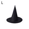 Halloween Witch Hat Cap Hanging Witch Hat Costume Accessory for Halloween Party Favor, Black