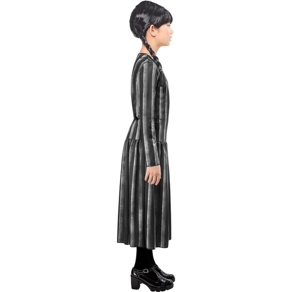 Wednesday Girls Costume Dress