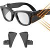Light Filter Barrier For Intelligent Glasses Strong ABS Construction Works With Various Styles Comfortable For Daytime Use