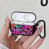 Purple Leopard Print Earphone Cases Cover Case For Airpods 2 1 Pro2 Pro3 3 4 Pro
