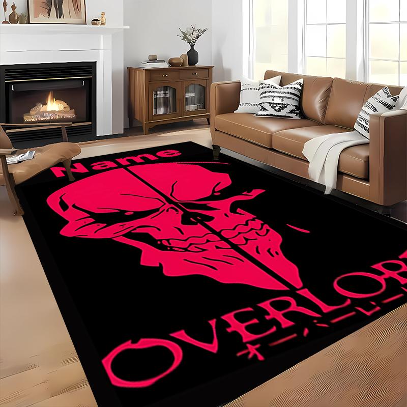 Custom Personalization Overlord Area Rug - Perfect For Kitchen, Bathroom,Laundry Room Decor Large Size Available,Gift All Seasons