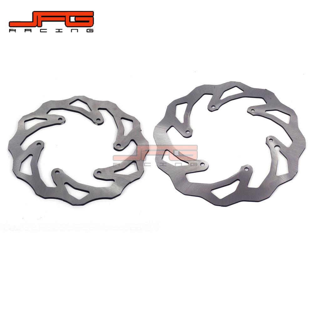 Compatible with SX, SXF, EXC, SMCR, 250, 450, 350, 300 Motorcycle Front and Rear Brake Discs