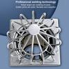 Round Line Cap Gutter Guard Strainer 304 Stainless Steel Floor Drain Net Roof Drain Cover  Garden